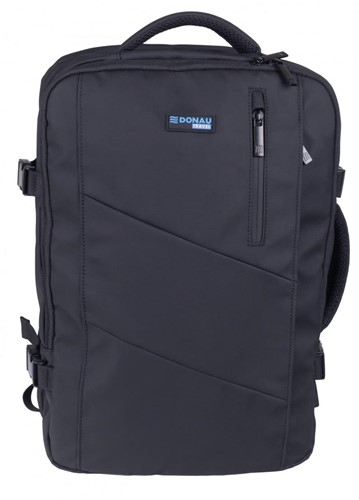 Donau Travel rugzak Prague, 32 l, 17 inch, zwart