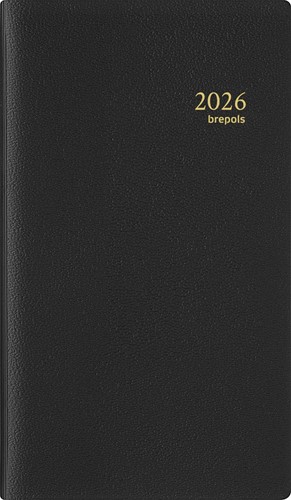 Brepols Notaplan Genova, zwart, 2026
