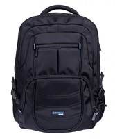 Donau Travel rugzak Amsterdam, 35 l, 17 inch, zwart
