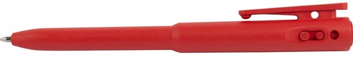 BST detecteerbare balpen J800 voedingsindustrie rood doos van 25 stuks-2