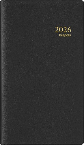 Brepols Interplan Genova, zwart, 2026