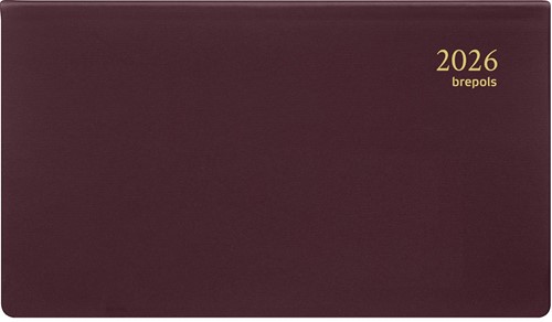 Brepols Omniplan Seta, bordeaux, 2026