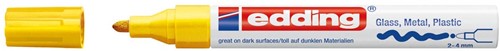Edding glanslakmarker e-750 CR geel