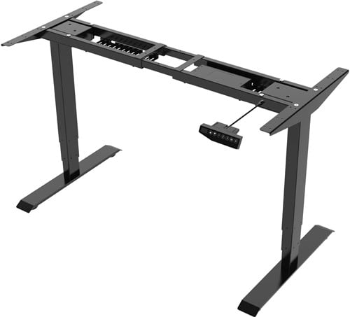 Elektrisch zit sta bureau frame Euroseats met alarm