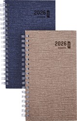 Brepols agenda Ecorama, Kazar, assorti, 2026, spiraalgebonden