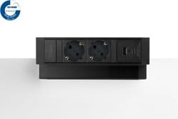 Opbouw stekkerdoos Power Desk UP2.0