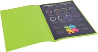 Exacompta Rock's 80 dossiermap, ft 22 x 31 cm, pak van 100, muntgroen-1