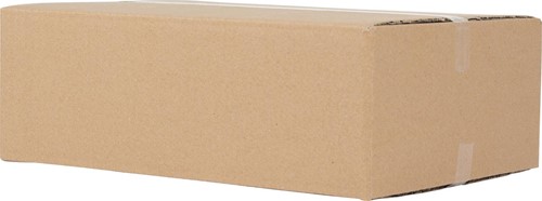 Verzenddoos, enkele golf, 3 mm, bruin, ft 305 x 220 x 100 mm-2