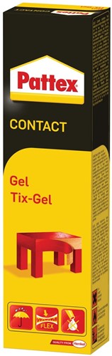 Pattex contactlijm Tix-Gel, tube van 125 g, op blister-2