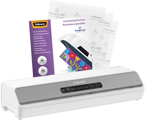 Fellowes lamineermachine Amaris voor ft A3 + Bonus Pack van 100 lamineerhoezen (A4, 80 micron)-2