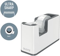 Plakbandhouder Leitz WOW wit/grijs-4