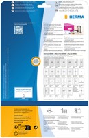 Etiket HERMA 8832 30.5x16.9mm mat wit 2400stuks-2