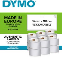 Etiket Dymo LabelWriter multifunctioneel 32x57mm 12 rollen á 1000 stuks wit-2