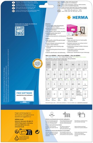 Etiket HERMA 4823 96.5x42.3mm wit 300stuks-2