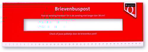Brievenbus tester Quantore