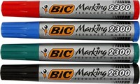 Bic permanent marker Marking 2300 ECOlutions, doos van 4 stuks, assorti-2