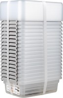 DONAU Home opbergdoos, 1 liter, transparant-2