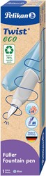 Pelikan Twist vulpen Eco, met vulling, blauw