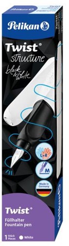 Pelikan Twist vulpen Structure P457, zwart-3