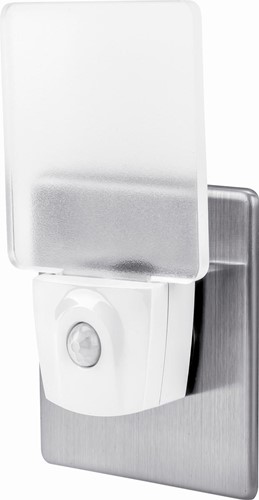 Integral oriëntatielamp, LED, met autosensor, op netstroom