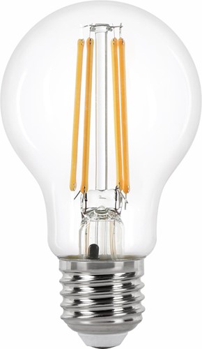 Integral LED lamp E27, dag/nacht auto sensor, 2.700 K, 4,8 W, 470 lumen