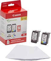 Canon photo value pack 1 x PG-545XL + 1 x CL-546XL, 300 - 400 pagina's, OEM 8286B012, 4 kleuren-2