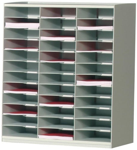 Paperflow sorteerrek Evolution, 36 vakken