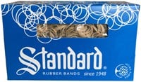 Elastiek Standard Rubber Bands 18 80x1.5mm 500gr 1660 stuks bruin-3
