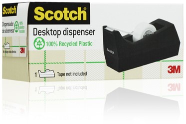 Plakbandhouder Scotch C38 verzwaard zwart-3