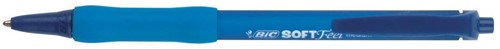 Bic balpen Soft Feel Clic Grip blauw-2