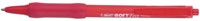 Bic balpen Soft Feel Clic Grip rood