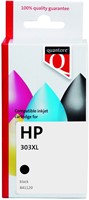 Inktcartridge Quantore alternatief tbv HP T6N04AE 303XL zwart HC