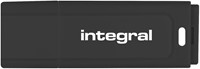 Integral Black USB stick 3.0, 16 GB, zwart