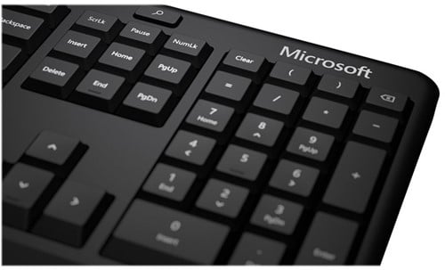 Microsoft Ergonomic Keyboard QWERTY-3