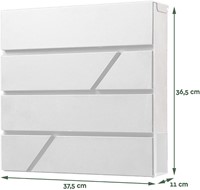 Brievenbus Deluxe PB200, wit-2