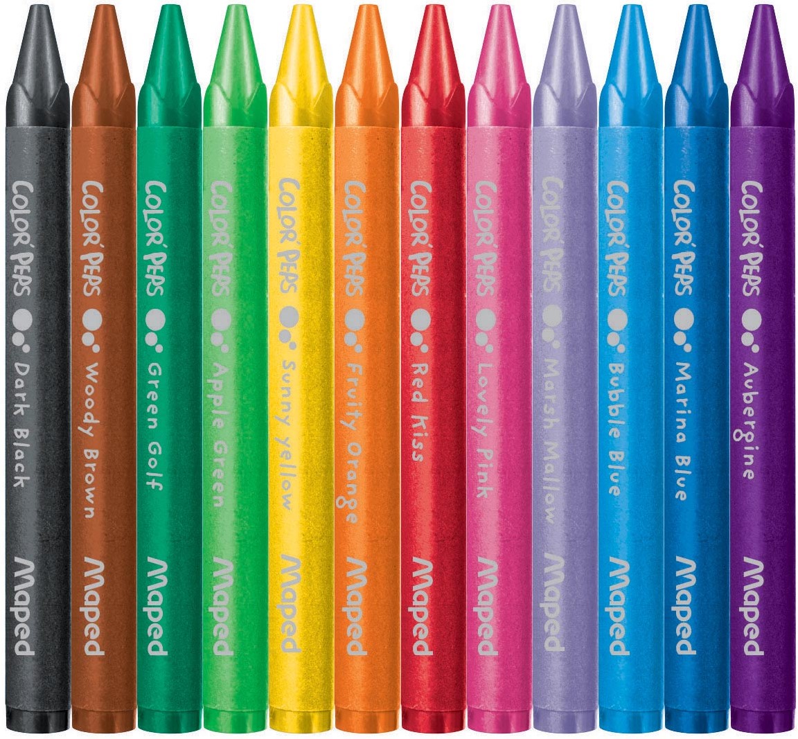 MAPED - Sáp màu Color'Peps Wax 18/24 màu [Chính hãng] | Việt Nam