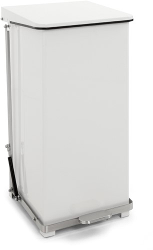 Industriële Pedaalemmer 90 Liter Wit