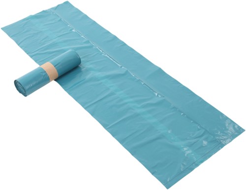 VUILNISZAK 240L BLAUW 10 PER ROL Z65/25x140x0.030