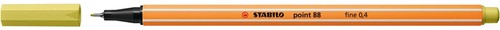 STABILO point 88 fineliner, mosterdgeel