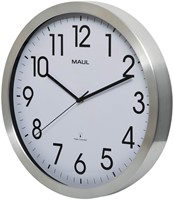 Wandklok MAUL Move RC Ø400x45mm aluminium frame wit incl. batterij-3