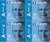 Postzegel Belgie Waarde 1 Europa pak à 50 stuks-3
