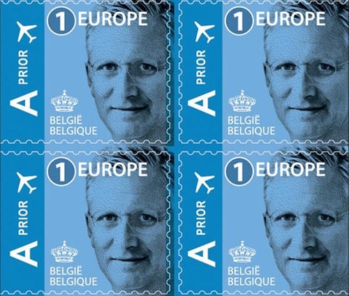Postzegel Belgie Waarde 1 Europa pak à 50 stuks-3