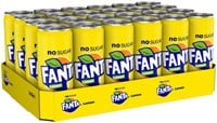 Frisdrank Fanta lemon zero blik 330ml-2