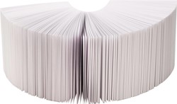 Folia Notes, ft 90 x 90 mm, gelijmd, wit, blok van 700 vel