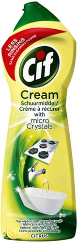 Schuurmiddel Cif citroen 750ml