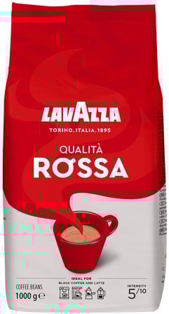 Koffie Lavazza bonen Qualita Rossa 1000gr