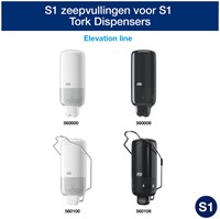 Handzeep Tork S1 Premium vloeibaar 1000ml gevoelige huid 420701-3