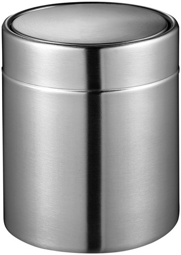 Afvalbak EKO Fandy tafelmodel met swingdeksel 1,5 liter rvs-3