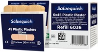 Pleisters Salvequick navulling plastic 6x 45 stuks-3