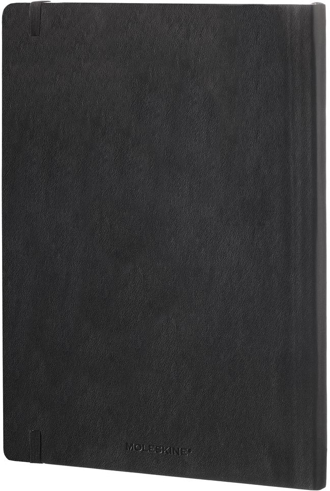 Verovering Buik bouwen Moleskine notitieboek, ft 19 x 25 cm, puntraster, soepele cover, 192 blad,  zwart One-Stop-Office-Shop.nl